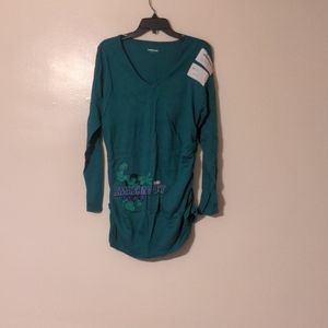 Cafe press smashing out hulk maternity long sleeve